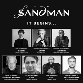 Sandman: Anunciado el reparto oficial de la serie de Netflix